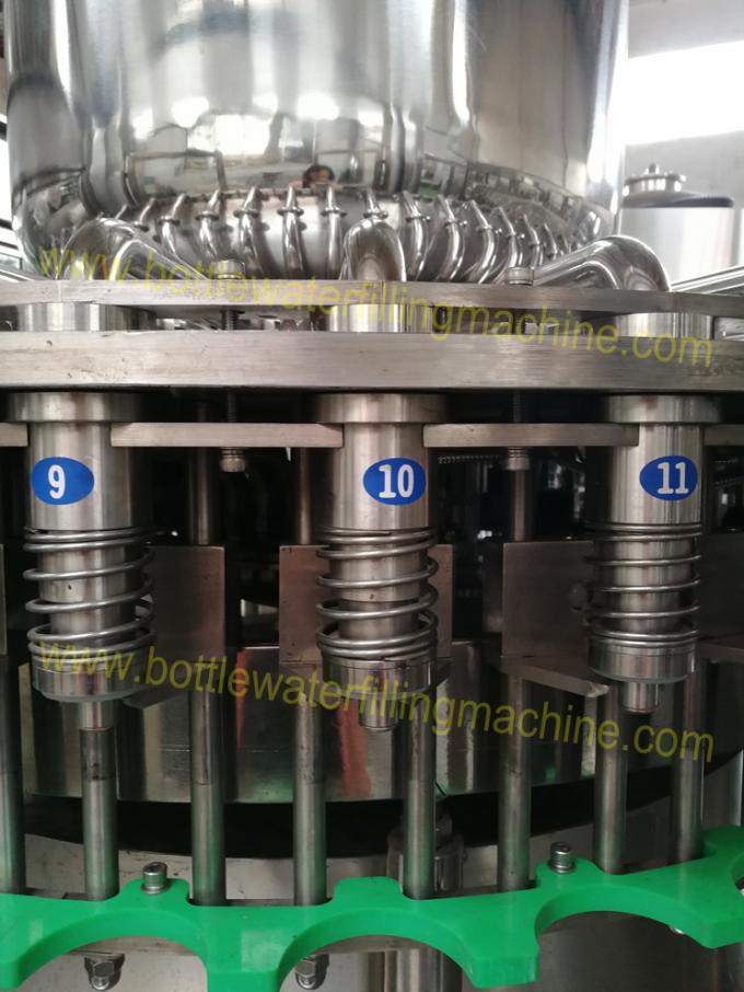De roterende Rinser-van het het Waterflessenvullen van de Vullercapsuleermachine Automatische Machine 18000bph 2
