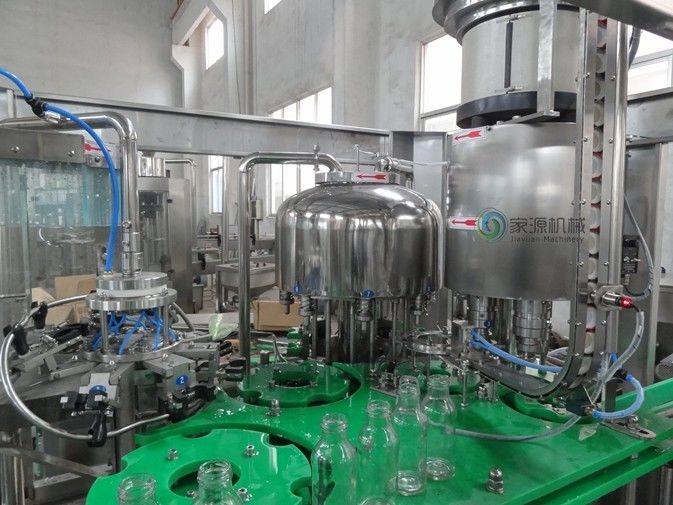 3000 BPH-het Flessenvullenmachine van het Waterglas met Draai van GLB, Hete het Vullen Machine 1