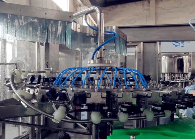 SGS de Certificaat Sprankelende Machine van het Drankflessenvullen voor Glasflessen 0