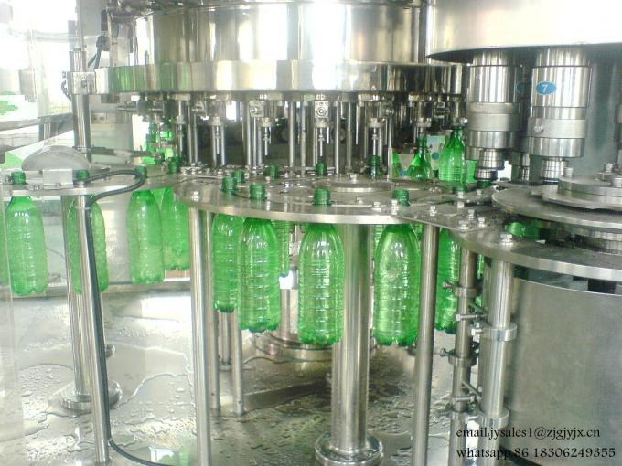 Automatische Roterende Fles Sprankelende Drank het Vullen Machine/Frisdrankenproductielijn 4