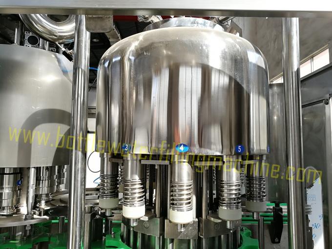 PLC + HMI-het Flessenvullenmachine van het Controlewater/Automatische Flessencapsuleermachine 0