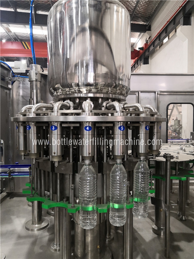 PLC Automatische Lychee Juice Filling Machine van de Controle de Plastic Fles 0