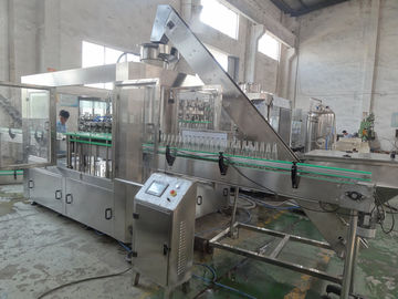 CE Standard Electric Driven Juice Glass Bottle Filler 3000 BPH - 14000 BPH