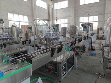 500ml Mineral Water Barrel Filling Machinery , 1.5 Kw Linear Filling Machine