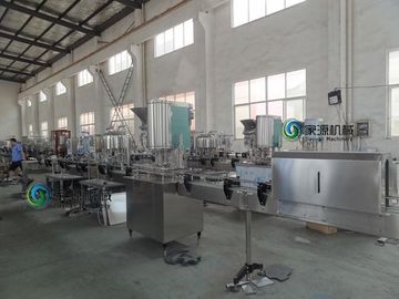 500ml Mineral Water Barrel Filling Machinery , 1.5 Kw Linear Filling Machine
