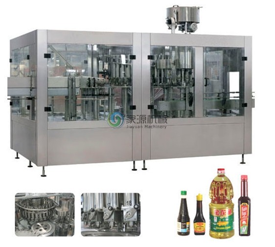 Rotary Piston Type vegetable oil filling machine Auto 3000BPH / 1000ml