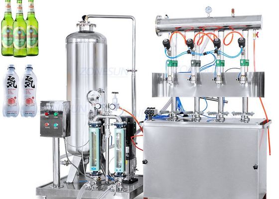 ISO-de Dranken van Ce Automatische Sprankelende het Vullen Machine Juice Aluminum Can SUS304