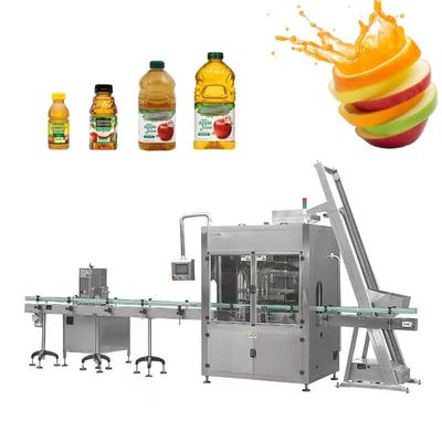 De Verwerking die van fruitjuice hot filling packaging machine 0.6m ³/Min van 2500kg bottelen