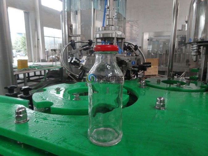 3000 BPH-het Flessenvullenmachine van het Waterglas met Draai van GLB, Hete het Vullen Machine 4