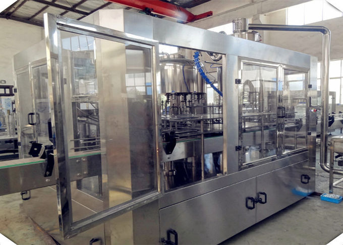 De Machine van het het Mineraalwaterflessenvullen van de voedselrang voor Aangepaste Drank Verpakkende Lijn 0